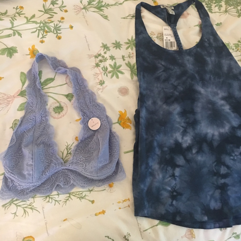 Tank and bralette set