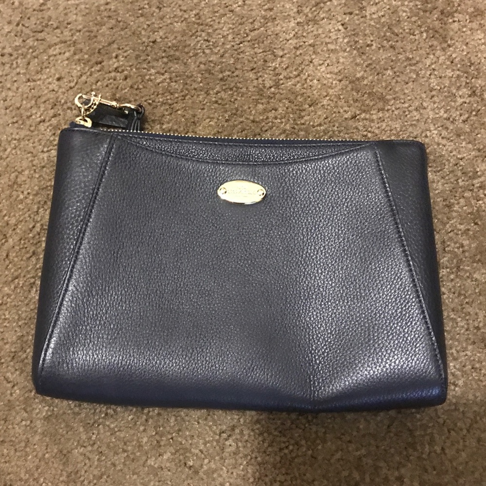 Coach Clutch with Wristlet Strap