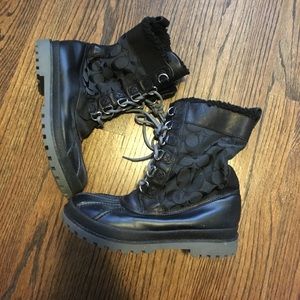 Coach winter boots