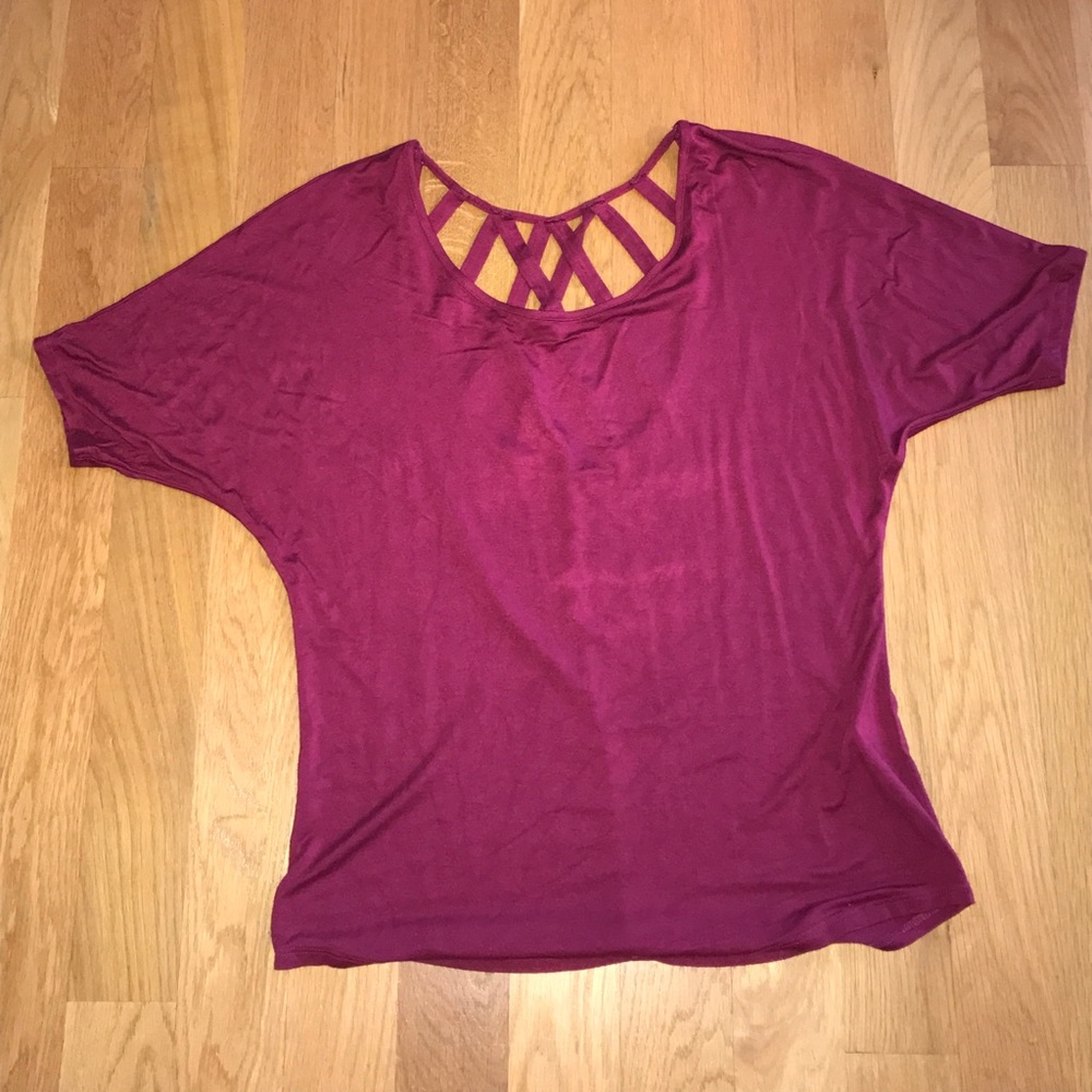Raspberry blouse