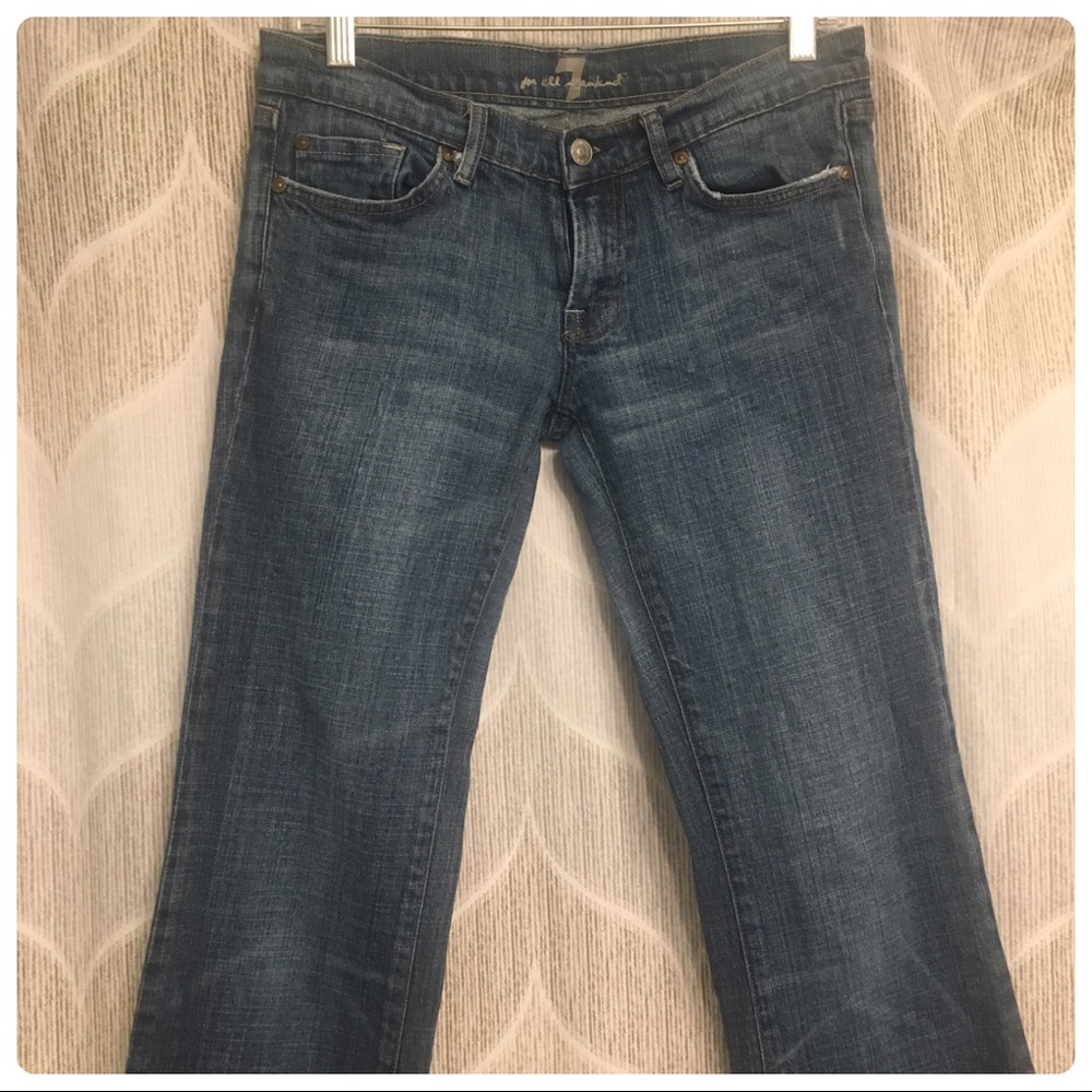 7 For All Mankind Feminine Detailing Jeans - Picture 2 of 8