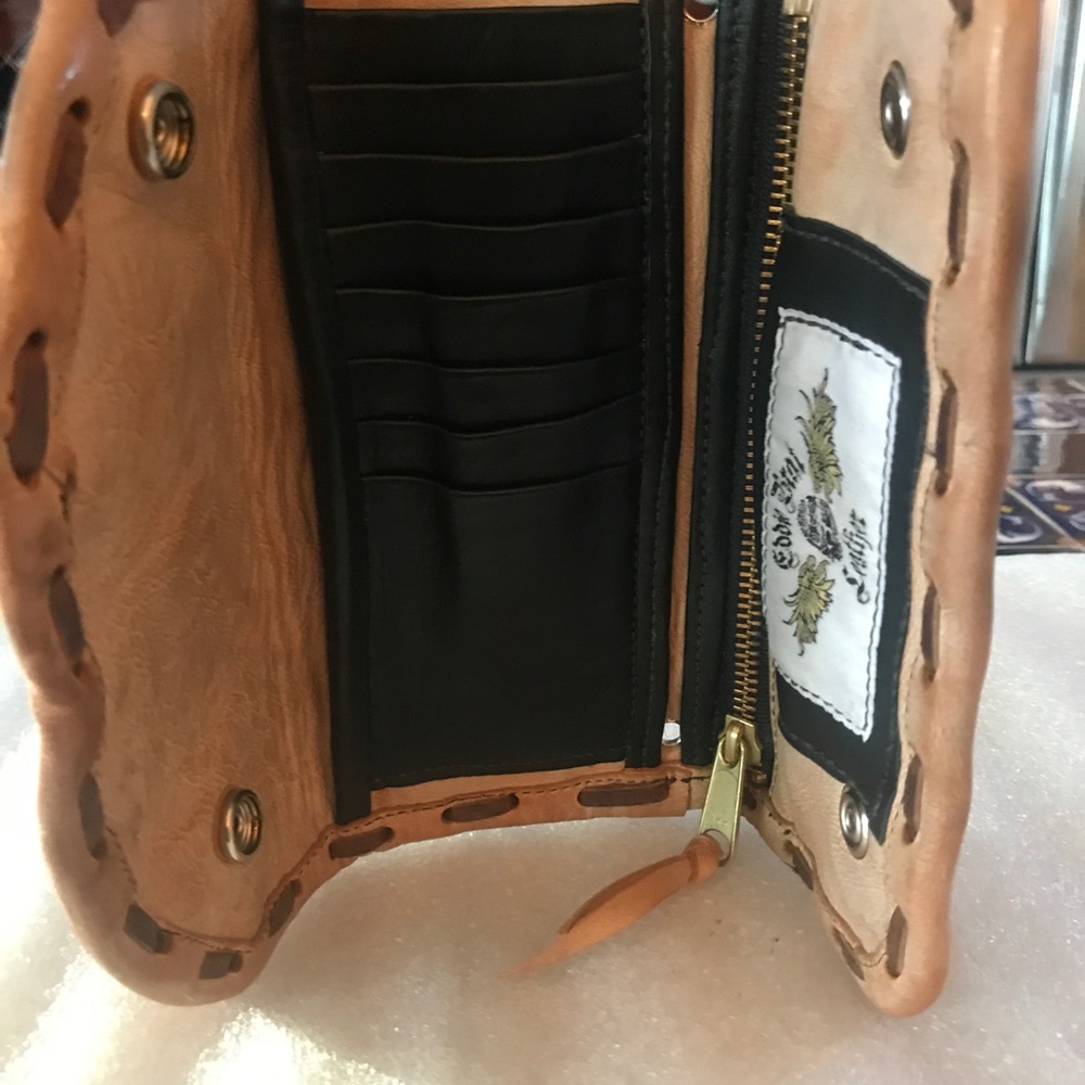 Biker Rocker trifold Wallet - Picture 4 of 8