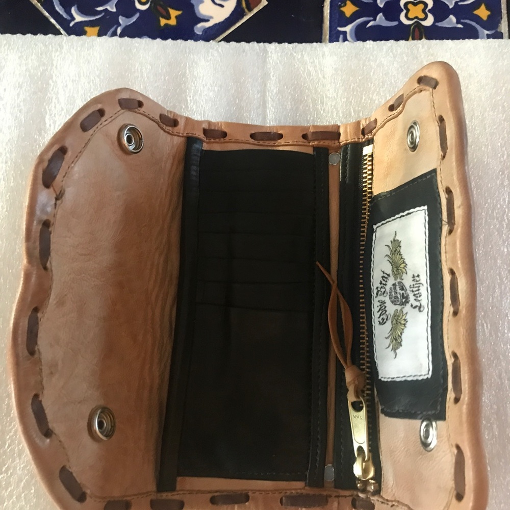 Biker Rocker trifold Wallet - Picture 8 of 8