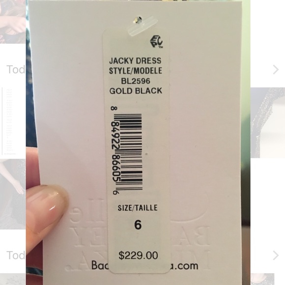 (8) Badgley Mischka Dresses - Picture 4 of 5