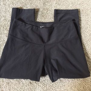 Black Nike Capris Dri Fit