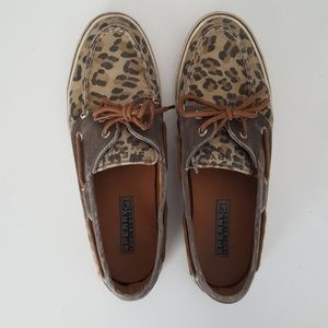 Sperry Leopard Shoes