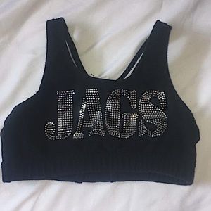 Cheer athletics jags sports bra