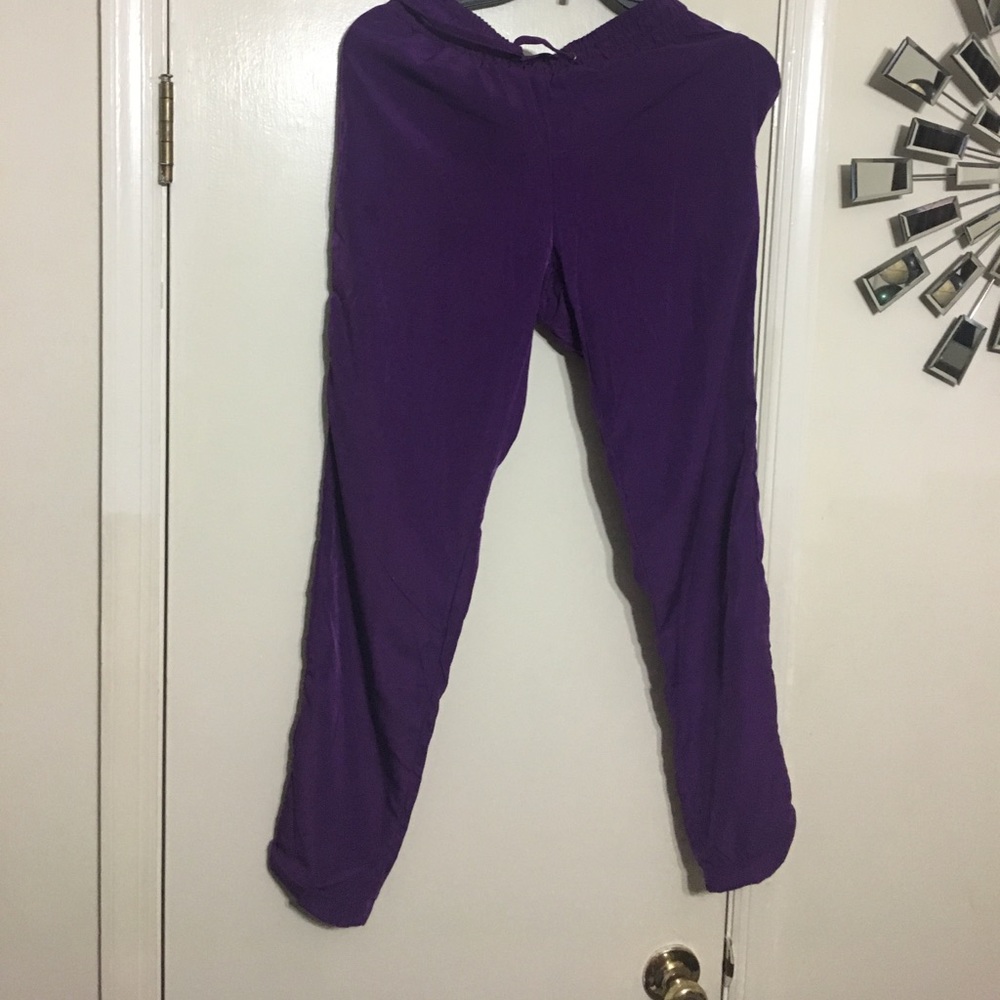 Purple jogger