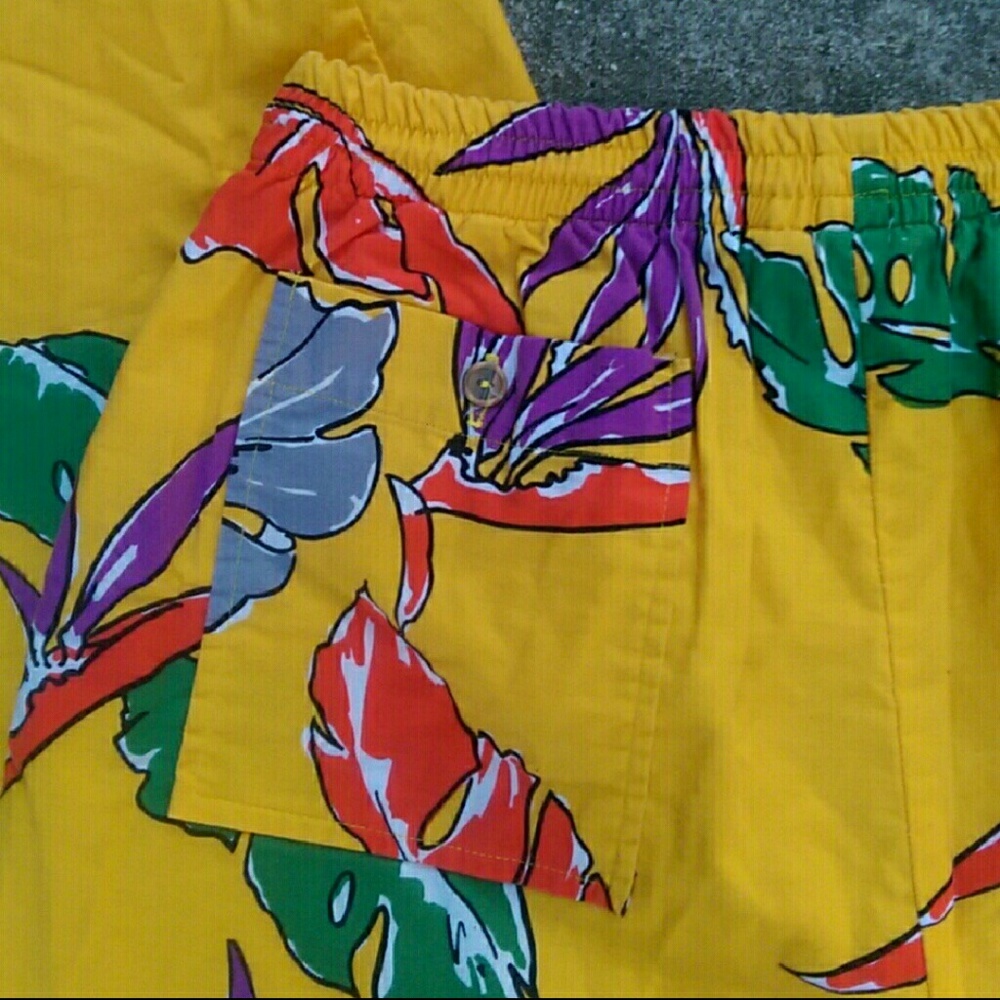 Vintage SOLD High-waisted Cotton Easy Pants - Picture 6 of 7