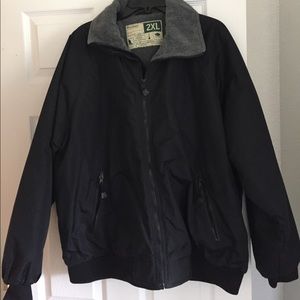 Fleece lined snow jacket