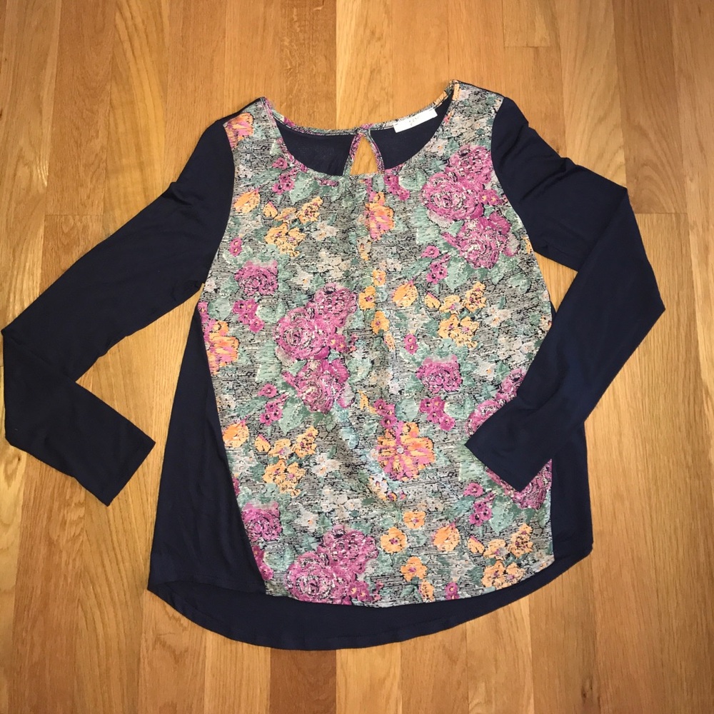Long sleeve blouse