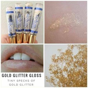 Lipsense gold glitter gloss