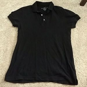 Men's XS Basic Black Polo by H&M