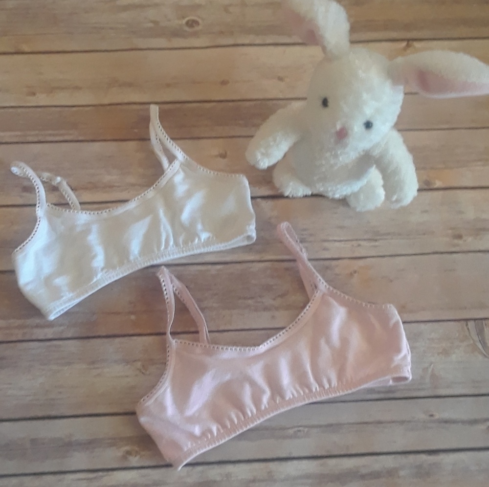 Set of 2 Girls Maidenform bralettes