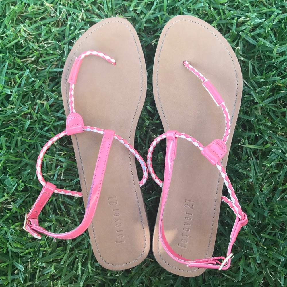 Forever 21 • Pink • Strappy Sandals