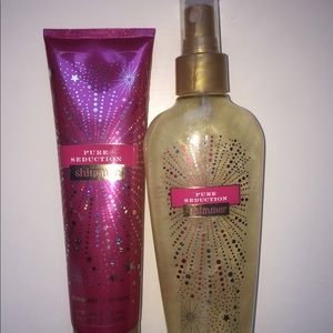 Victoria's Secret Shimmer Lotion and  Mist Bundle
