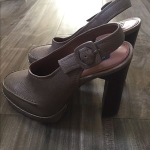Derek Lam taupe heels