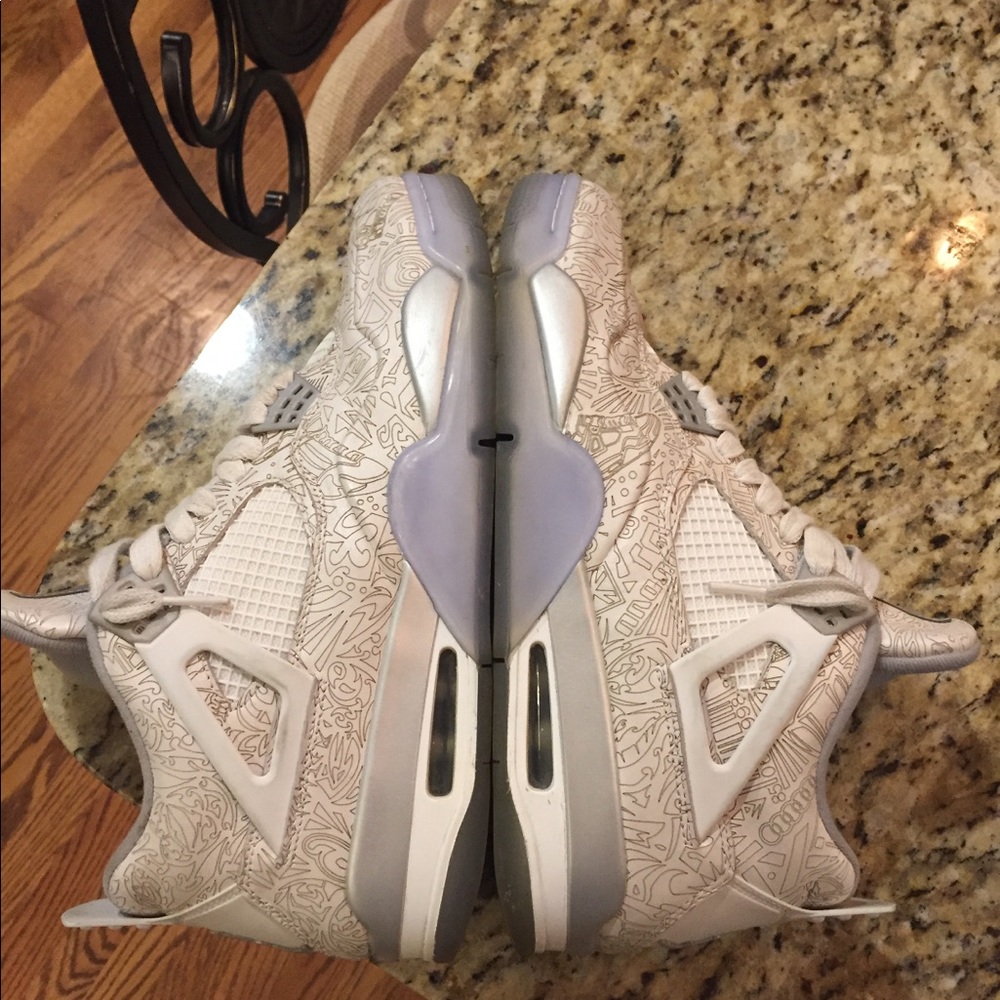 Men's Jordan retro 4 laser