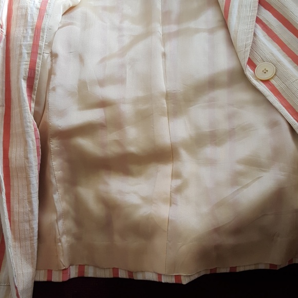 Lecomte striped casual jacket. Size XL - Picture 6 of 8