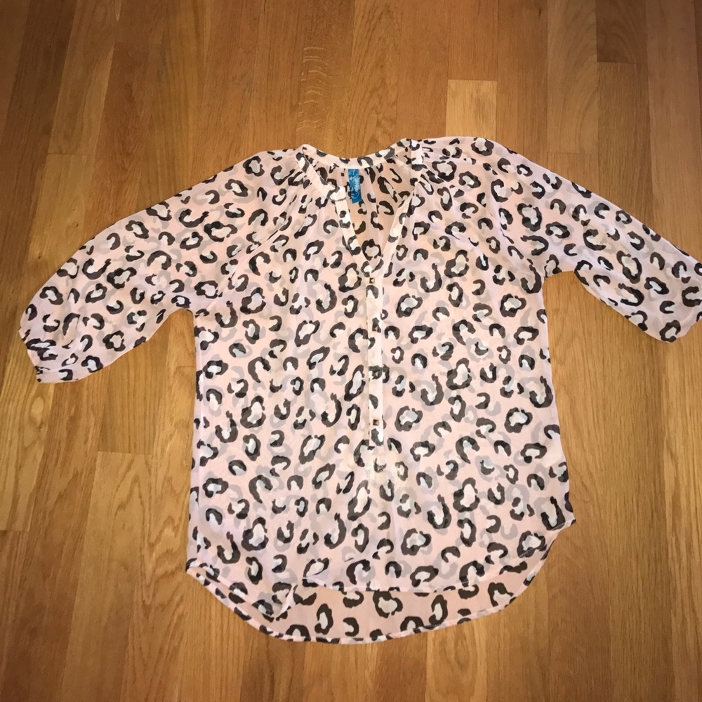 Cheetah Blouse