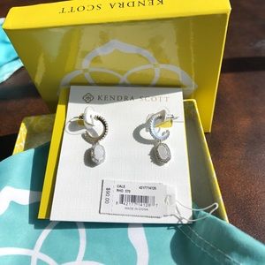 Kendra Scott Cale Earrings in silver