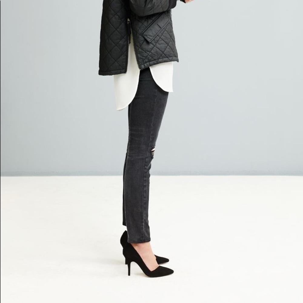 Madewell The Mira Heel True Black Sz 8 New in Box