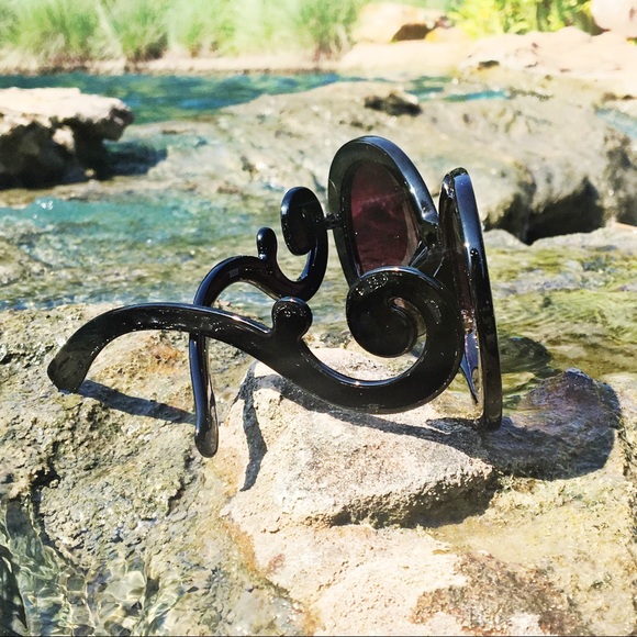 "Nikita" Designer Fashion Round Baroque Sunnies - Picture 3 of 5