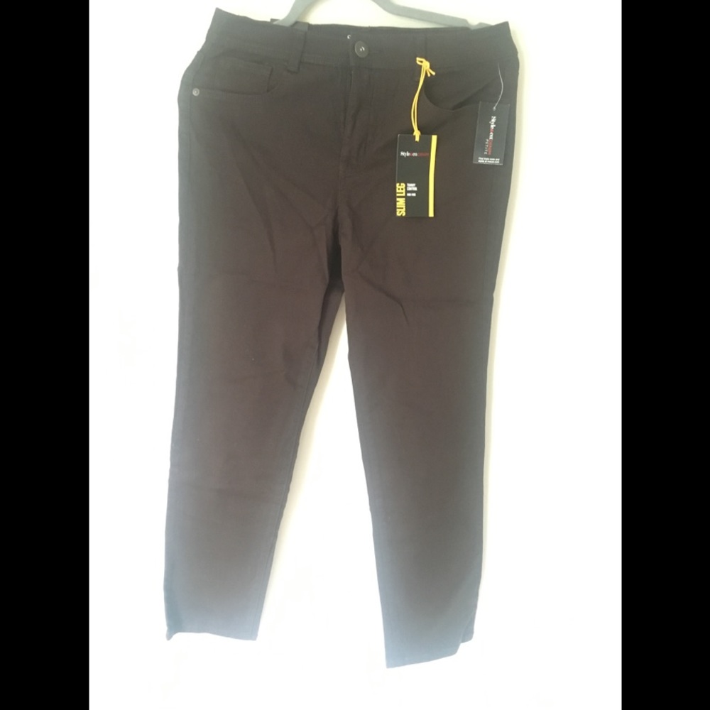 High waist slim fit tummy control jeans