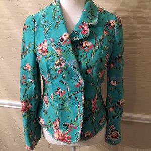 Harolds size 4 Floral blazer