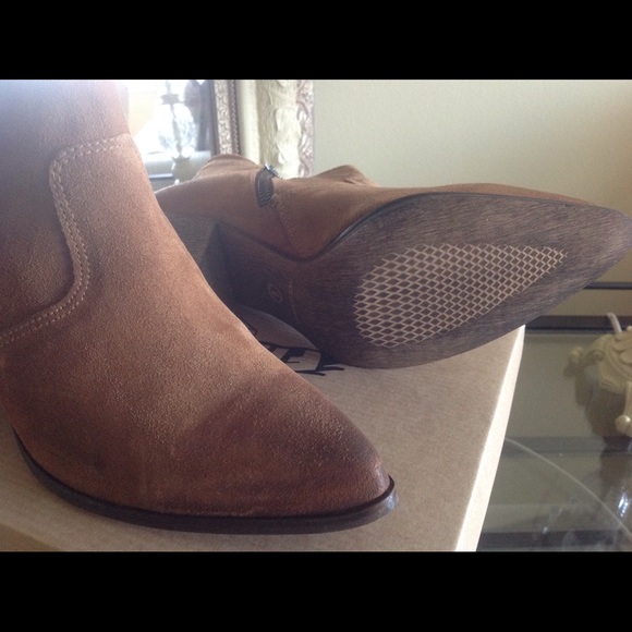 Freebird by Steven Rock Cognac Suede Boot - Picture 4 of 6