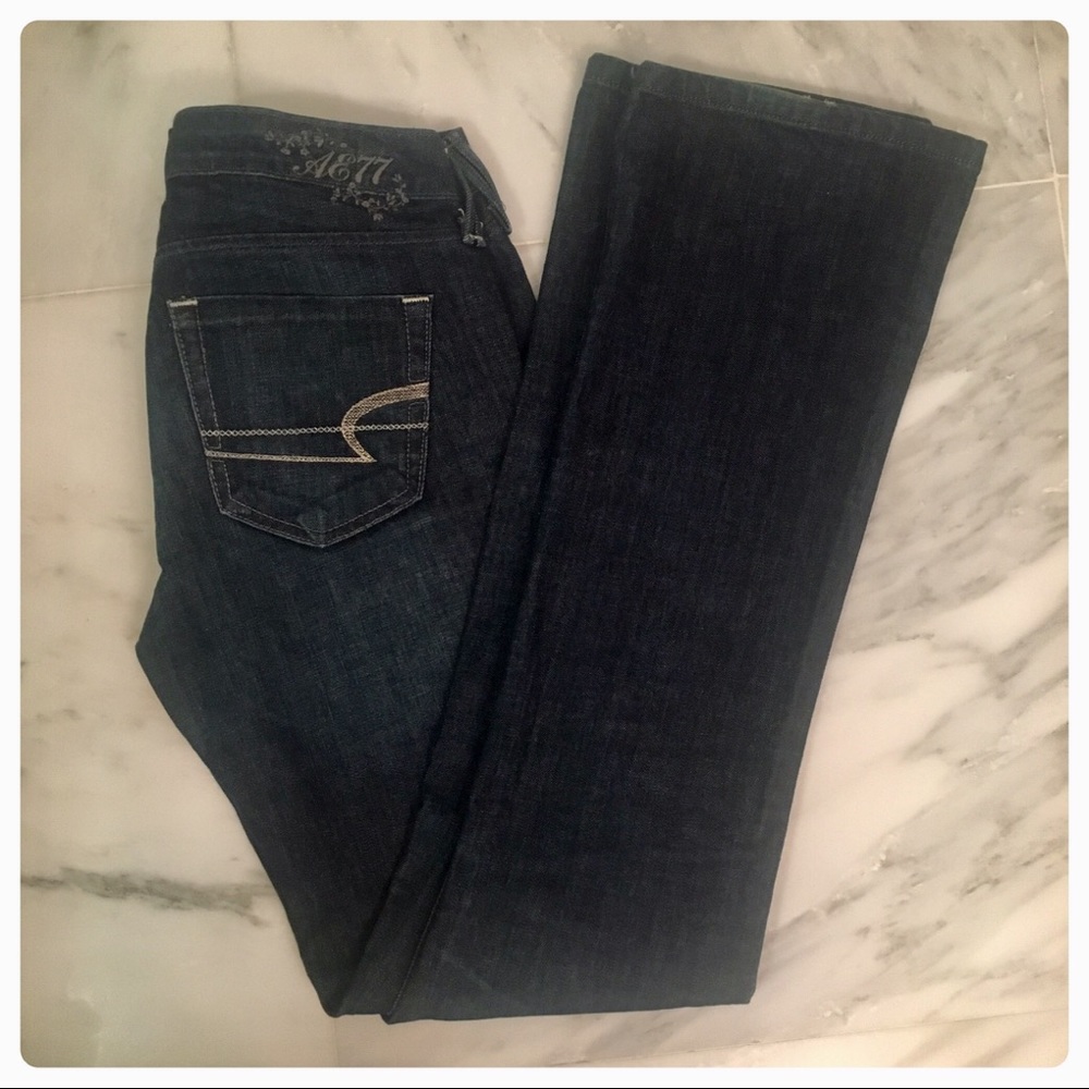 American Eagle Dark and Sexy Flair Jeans - Like 🆕