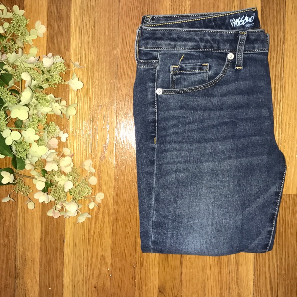 Mid-Rise Straight Jeans by Mossimo Denim
