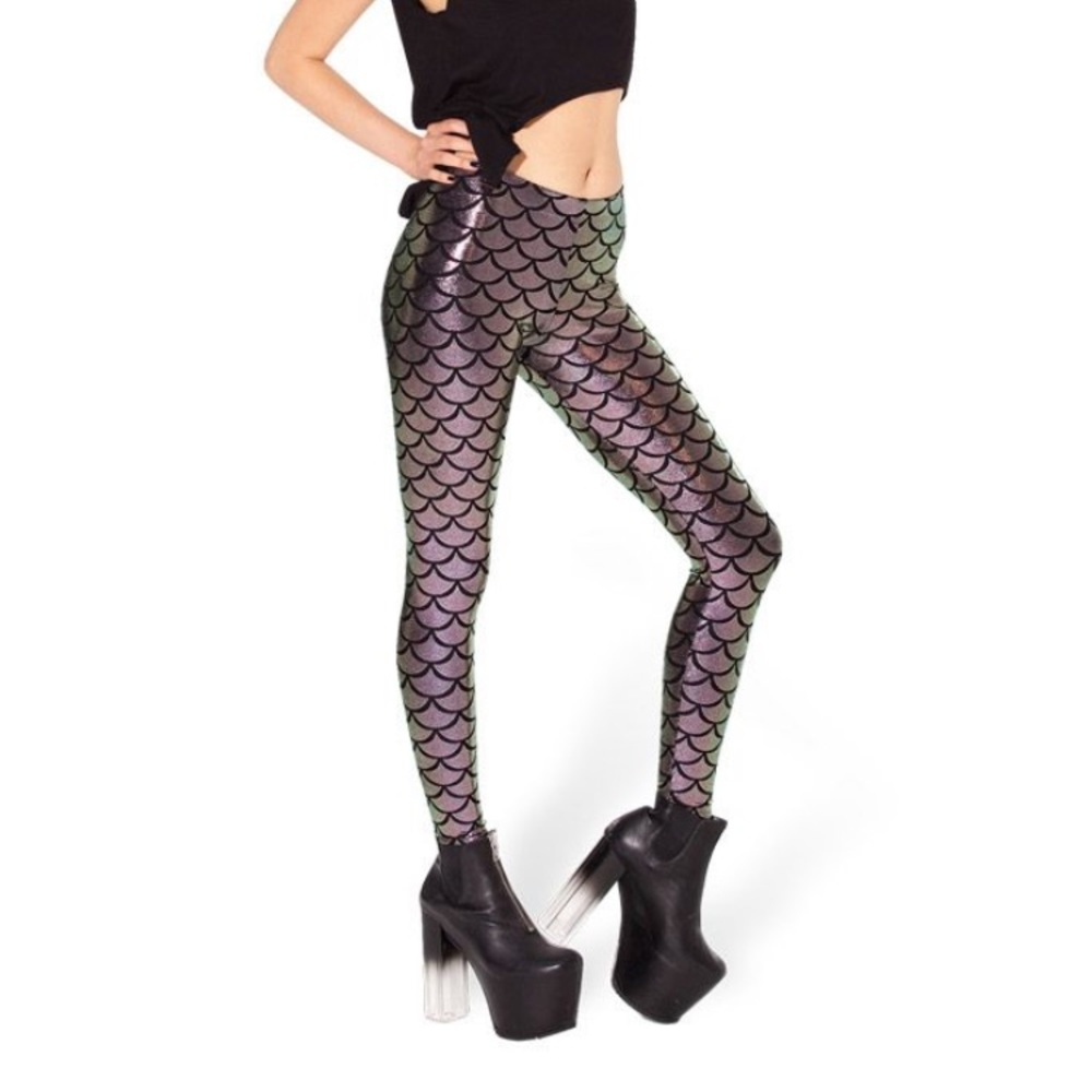 Black Milk mermaid musk leggings small