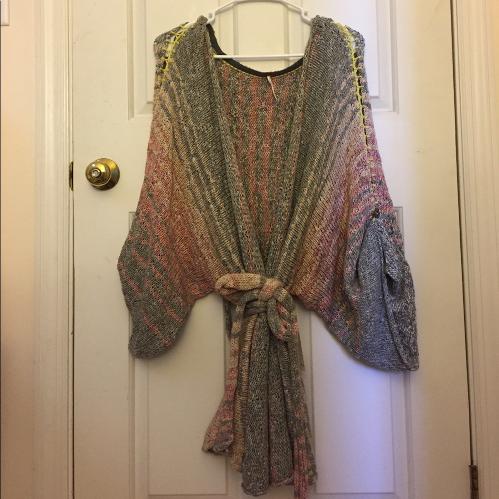 Free People Wrap Sweater