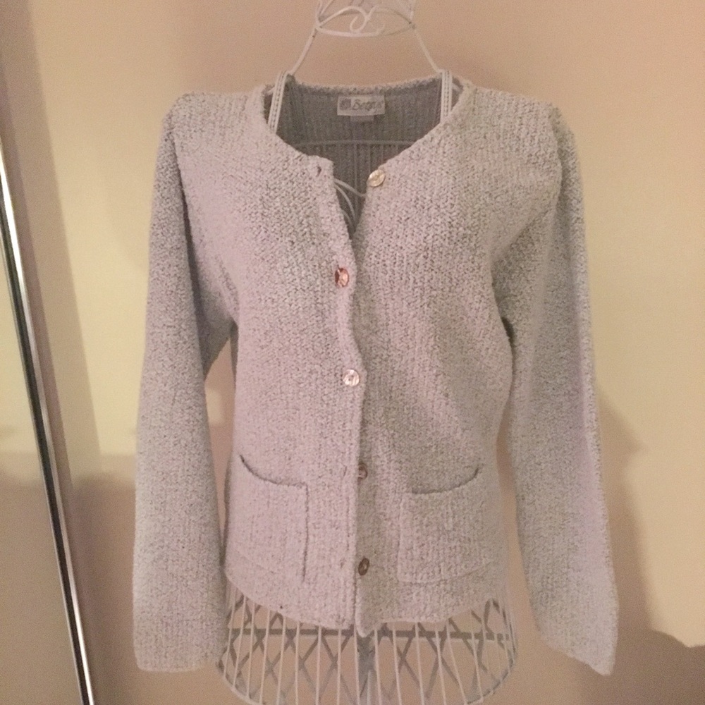 Pale Blue Cardigan