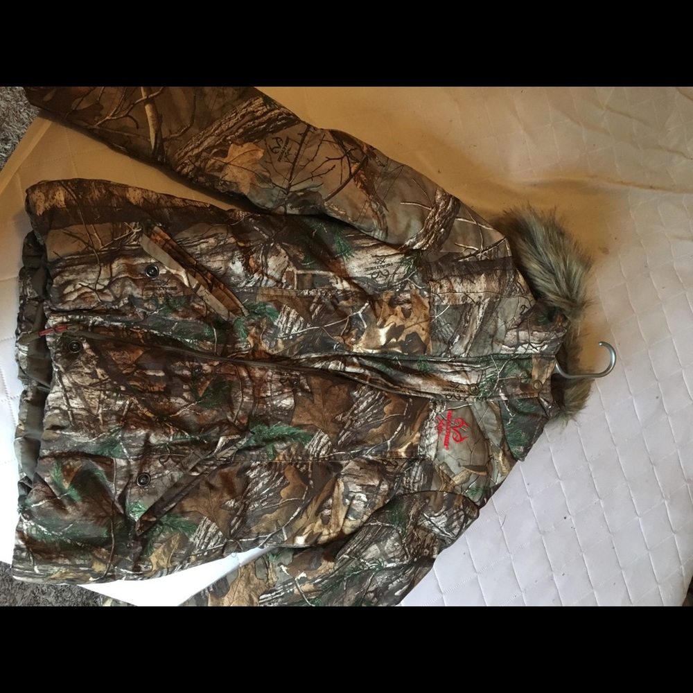 Warm Camouflage Winter Coat