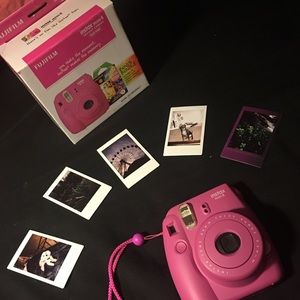 Instax mini 8 hot pink