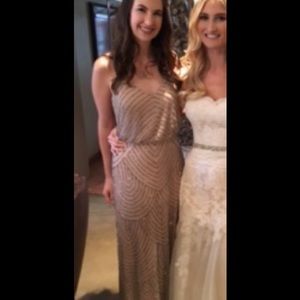 Adrianna Papell- Embellished Blouson Gown