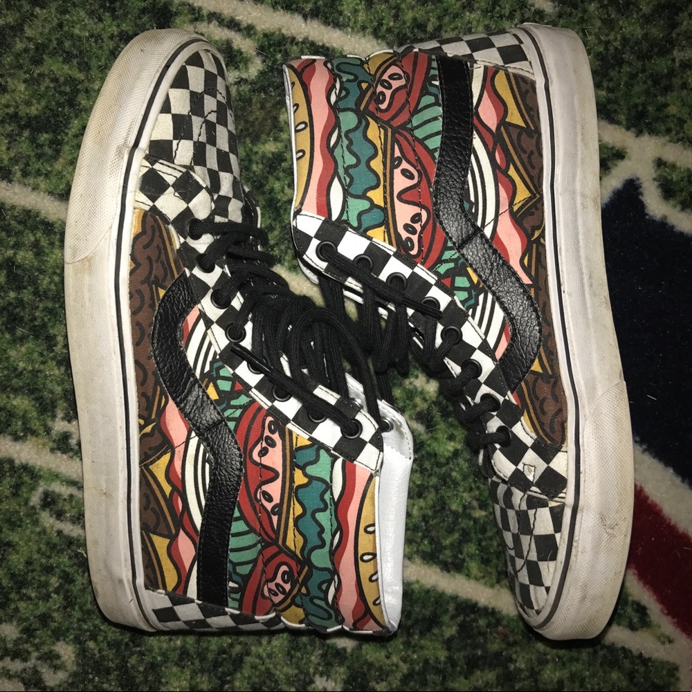 Men's sk8-hi burger vans