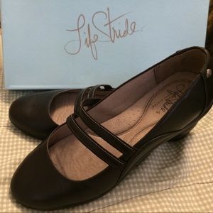 LifeStride Black Flat Ballet