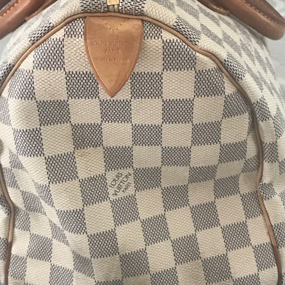 Authentic Louis Vuitton speedy 30 Damier Azur - Picture 4 of 8