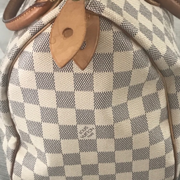 Authentic Louis Vuitton speedy 30 Damier Azur - Picture 3 of 8