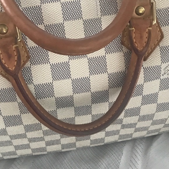 Authentic Louis Vuitton speedy 30 Damier Azur - Picture 5 of 8