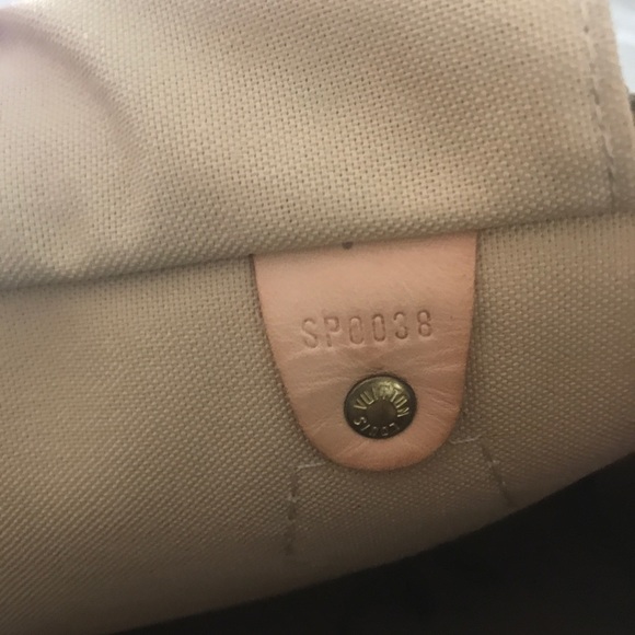 Authentic Louis Vuitton speedy 30 Damier Azur - Picture 8 of 8