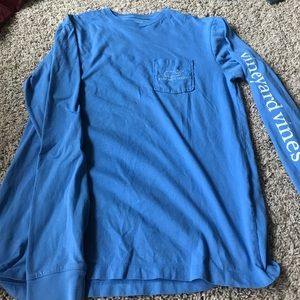 Vineyard Vines Blue Long Sleeve Tshirt