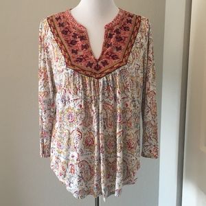 Lucky Brand Multi-colored top - Sz M