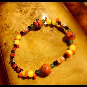 A fun statement  stretchy bracelet