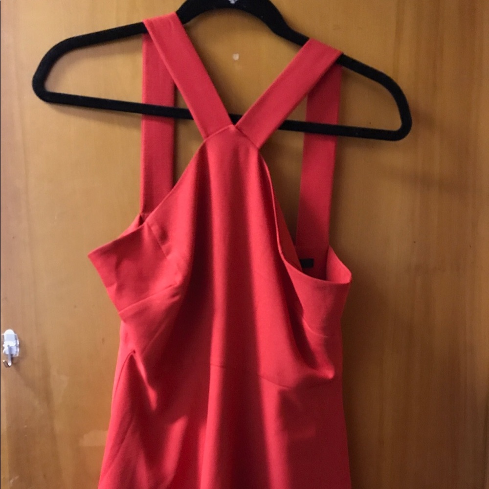 Forever 21 Red Criss Cross dress