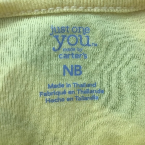 Carter's NB Baby girl cute yellow dress - Picture 5 of 5