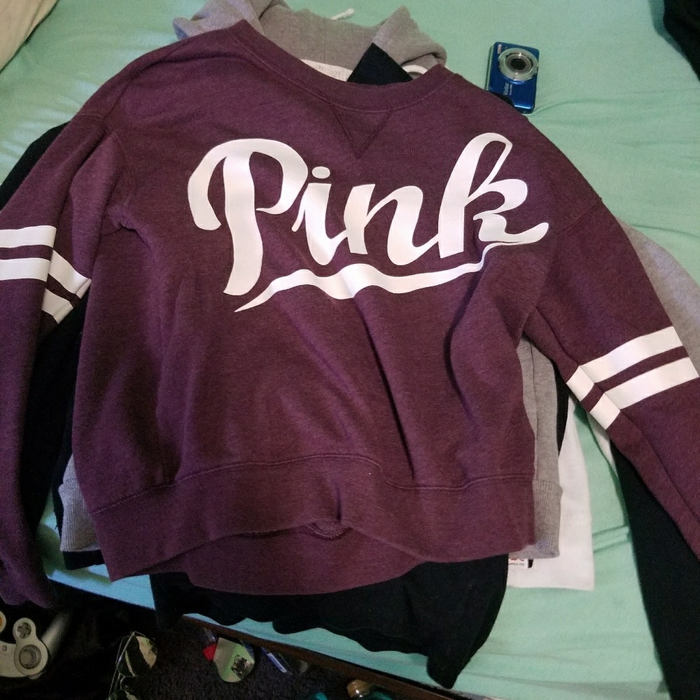 Long sleeve burgundy PINK